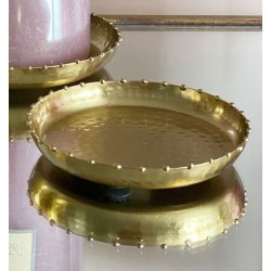 Subira runde metalfade i 4 strrelser